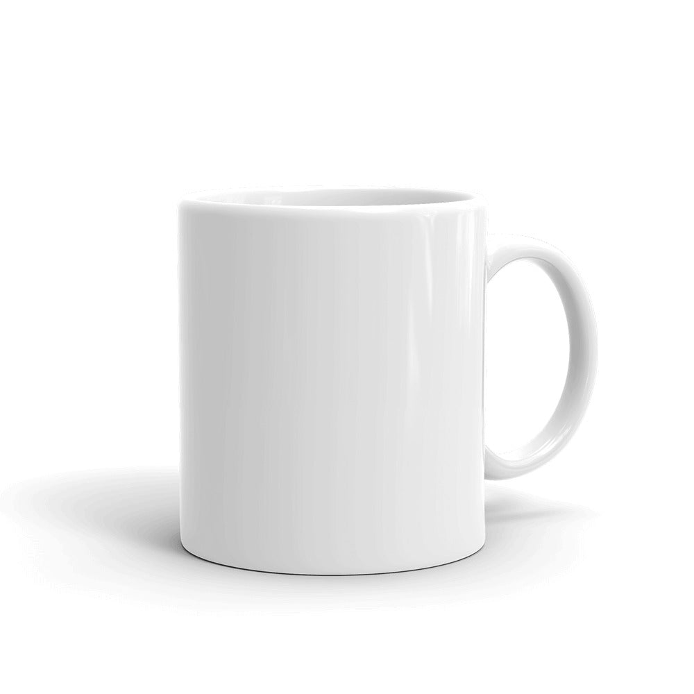 I Am Enough white glossy mug